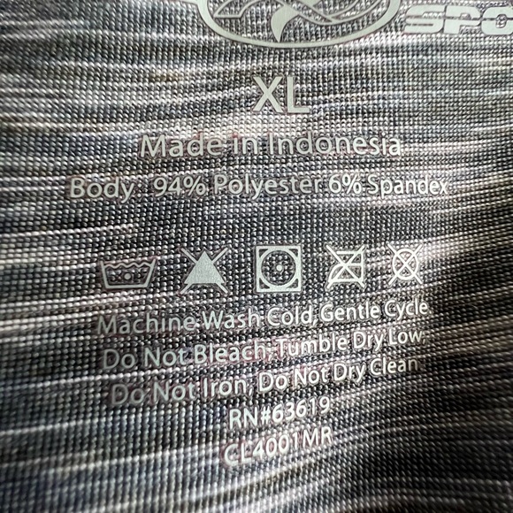 N.Y.L Sport Short Sleeve Gray Print Top Size XL, NWT - Picture 7 of 7